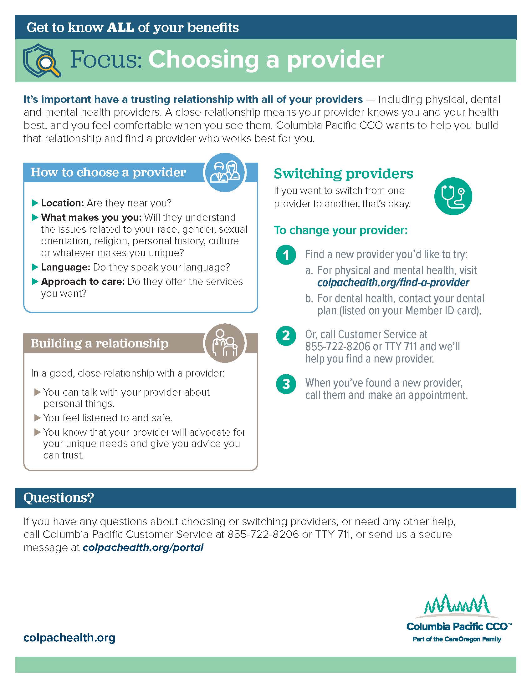 CPC Choosing your provider explainer English